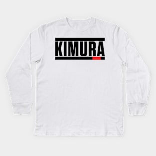 Kimura Brazilian Jiu-Jitsu (BJJ) Kids Long Sleeve T-Shirt